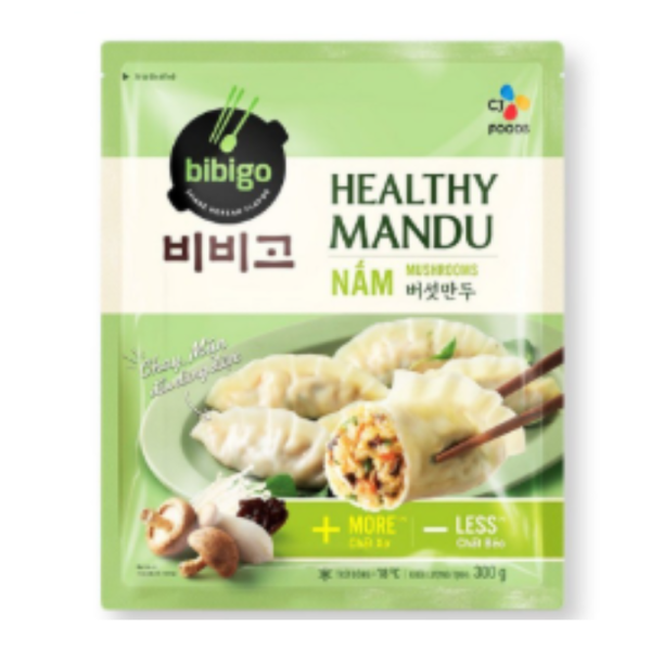 Bánh xếp Healthy Mandu Nấm CJ Gói 300g