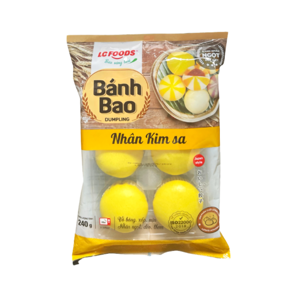 bánh bao nhân kim sa