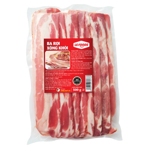 Ba rọi xông khói LC Foods 500g