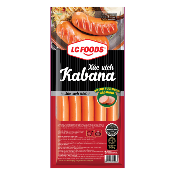 Xúc xích Kabana LC Foods 500g