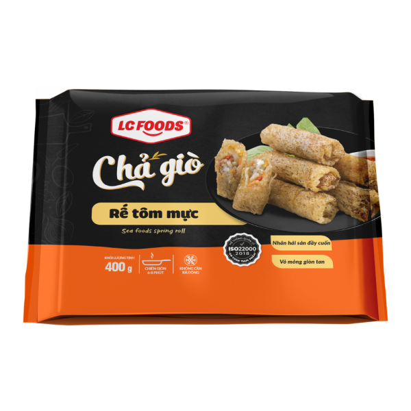 chả giò rế tôm mực