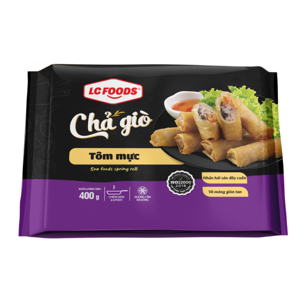 chả giò tôm mực