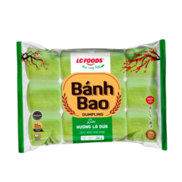 bánh bao hương lá dứa