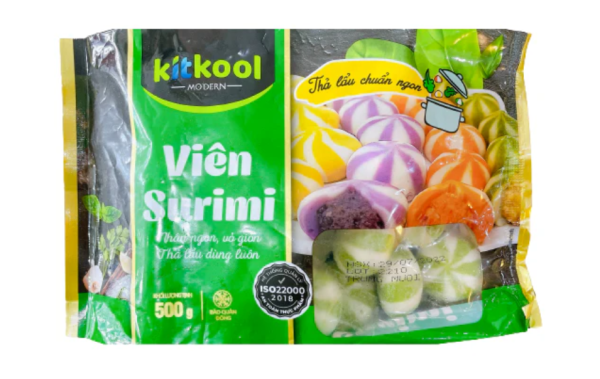 VIÊN SURIMI NHÂN RONG BIỂN TRỨNG MUỐI KK 500G