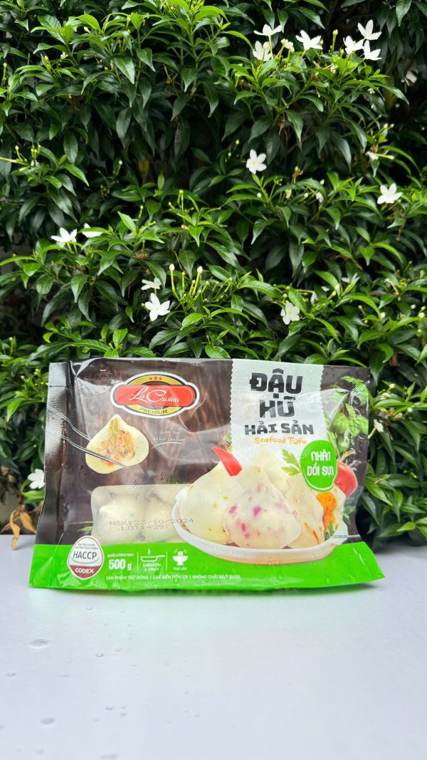 TÀU HŨ HẢI SẢN DỒI SỤN 500G