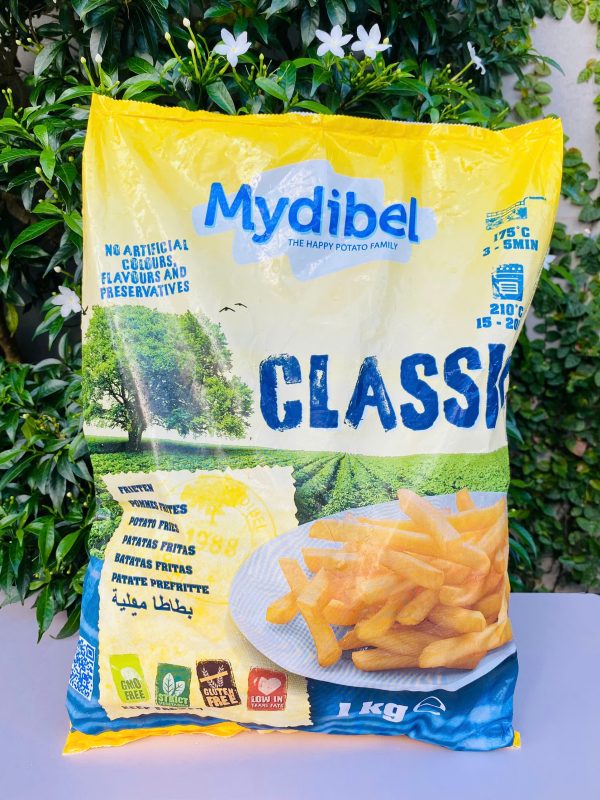 KHOAI TÂY MYDIBEL 9MM X 9MM (1KG) - VÀNG