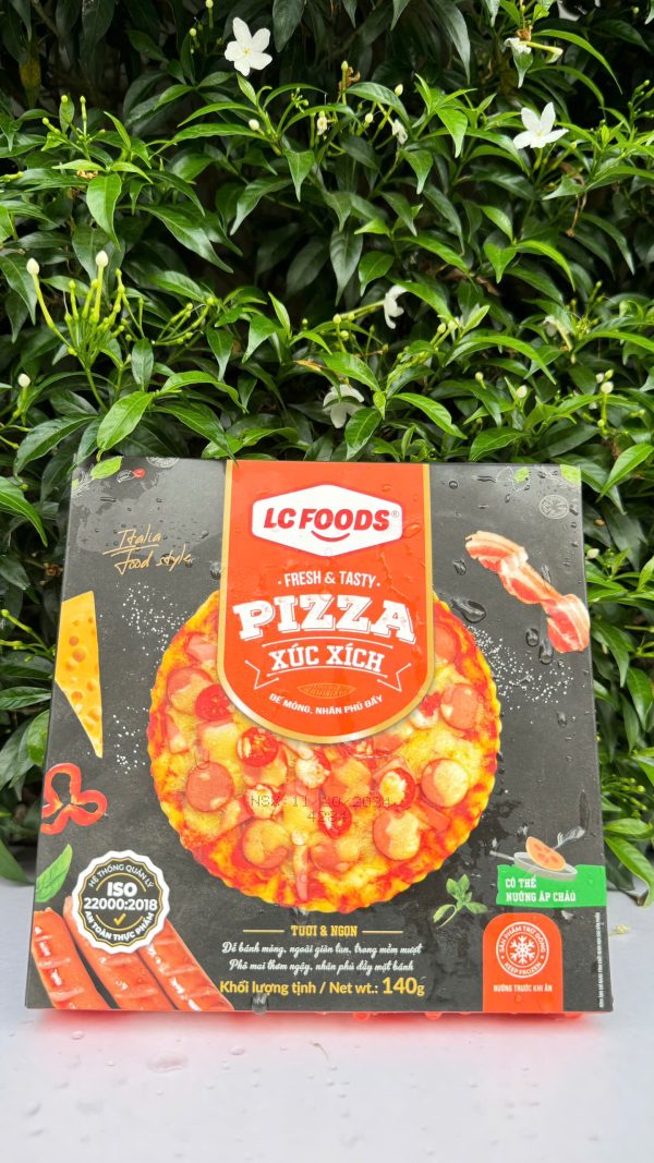 PIZZA XÚC XÍCH LC 140G
