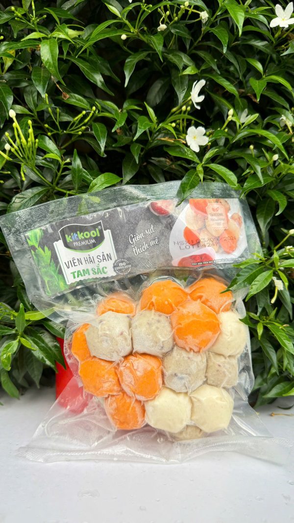 VIÊN HẢI SẢN TAM SẮC KITKOOL 300G